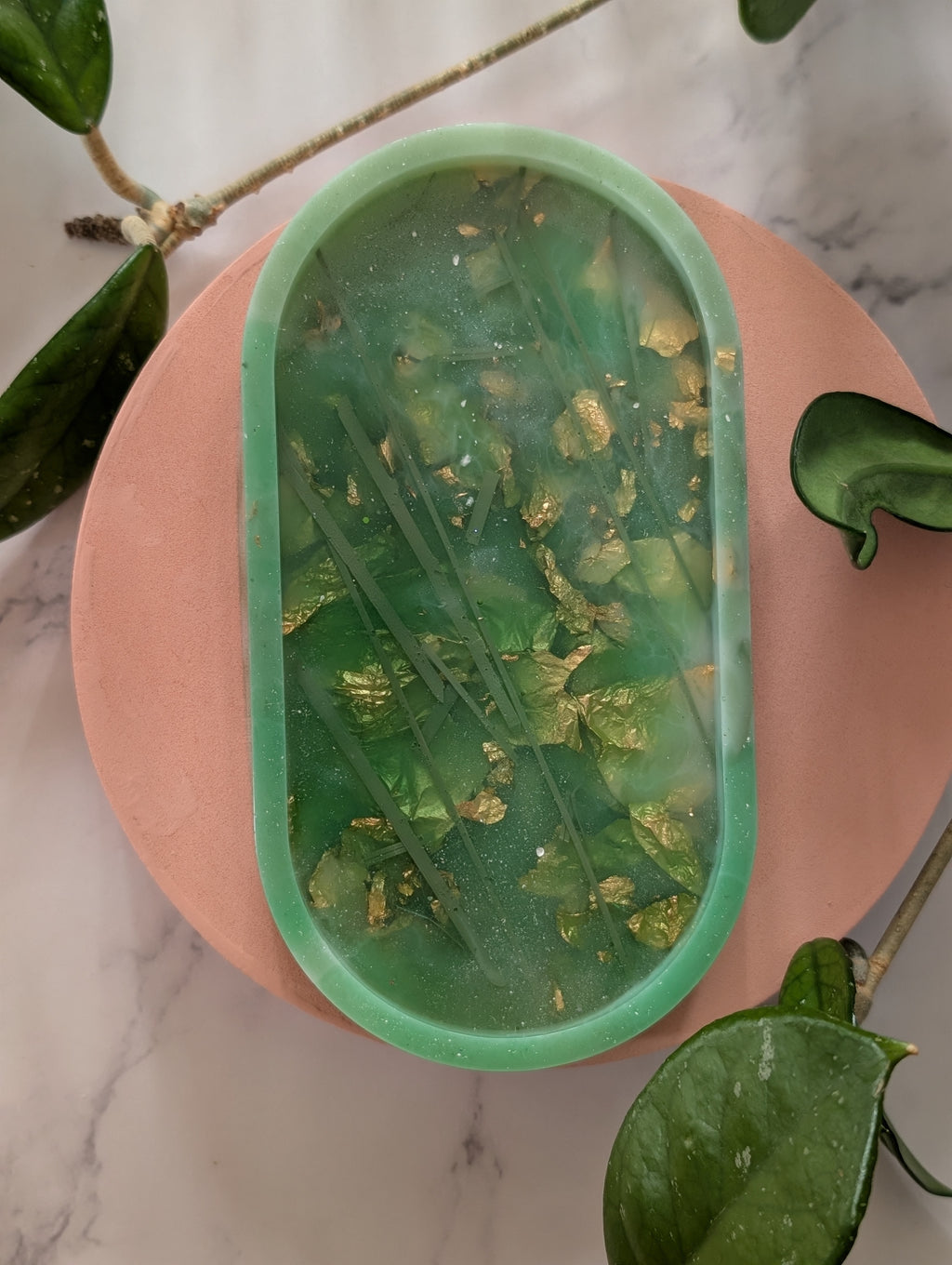 The "Jadite" Vanity Tray
