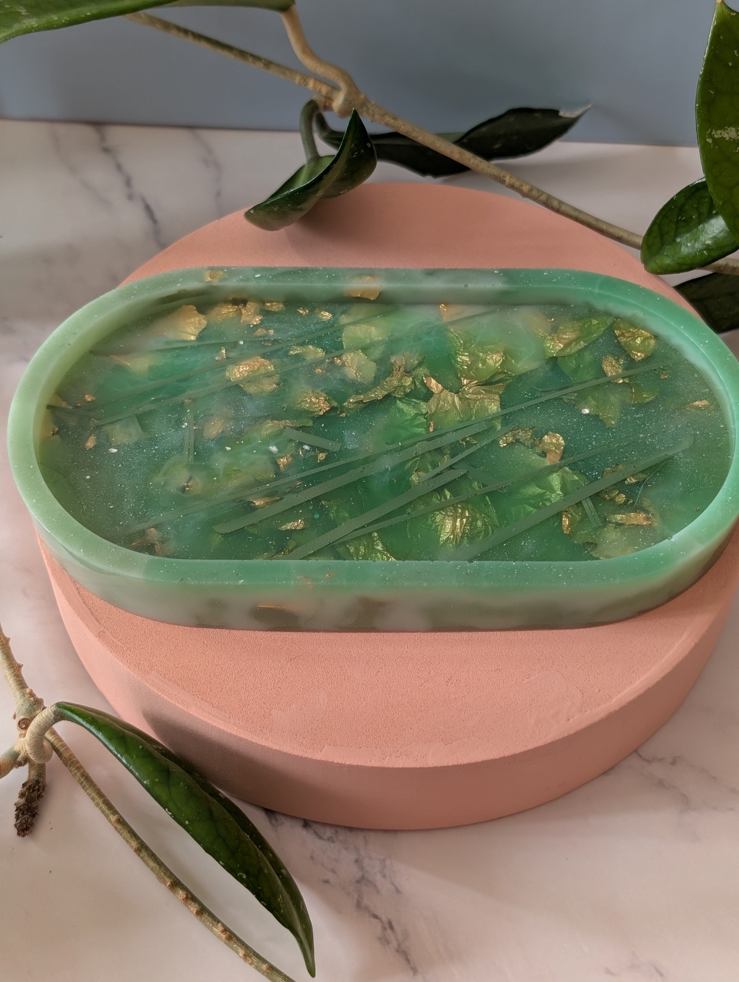 The "Jadite" Vanity Tray