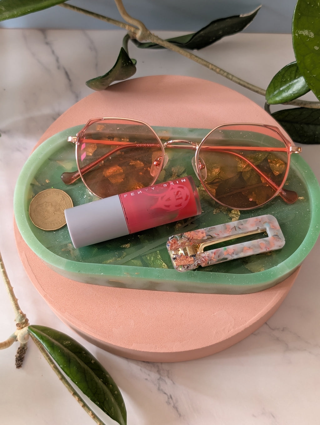The "Jadite" Vanity Tray