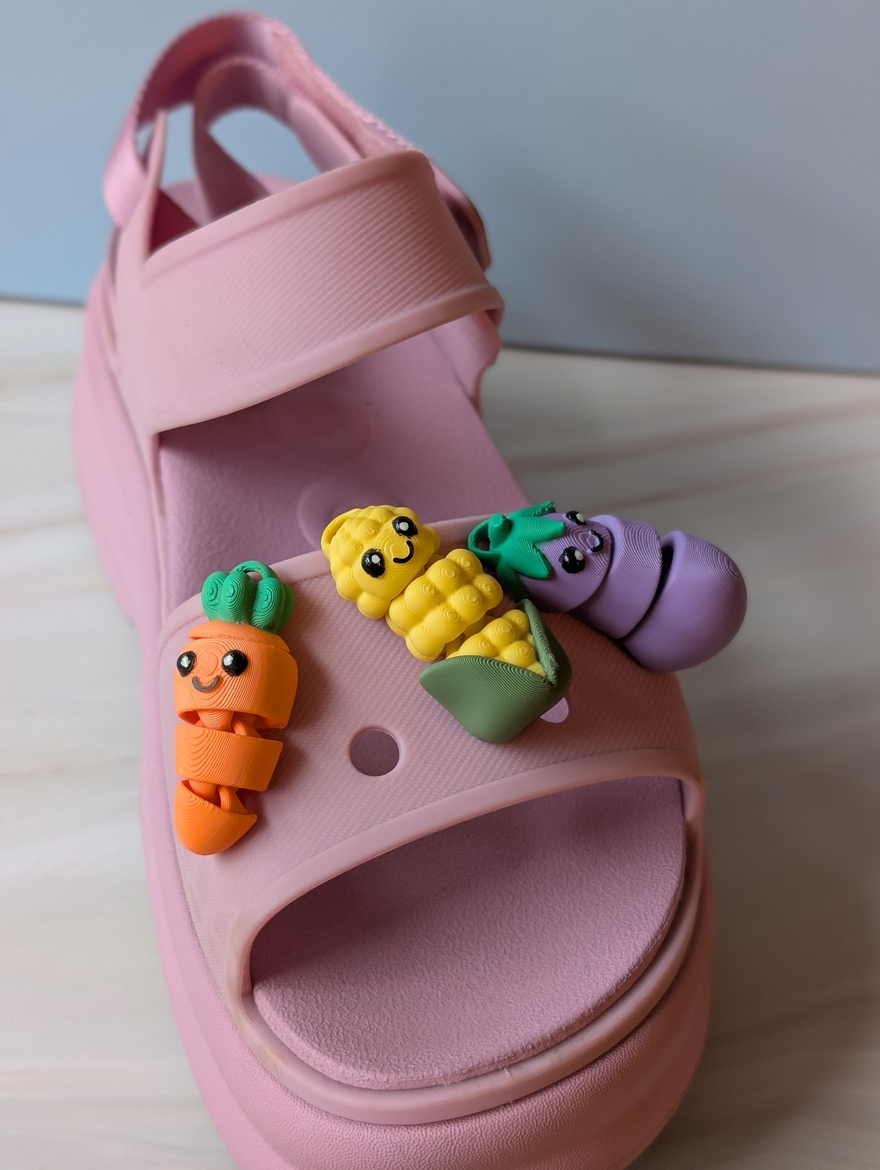 The "Market Buddies" Clog Charms