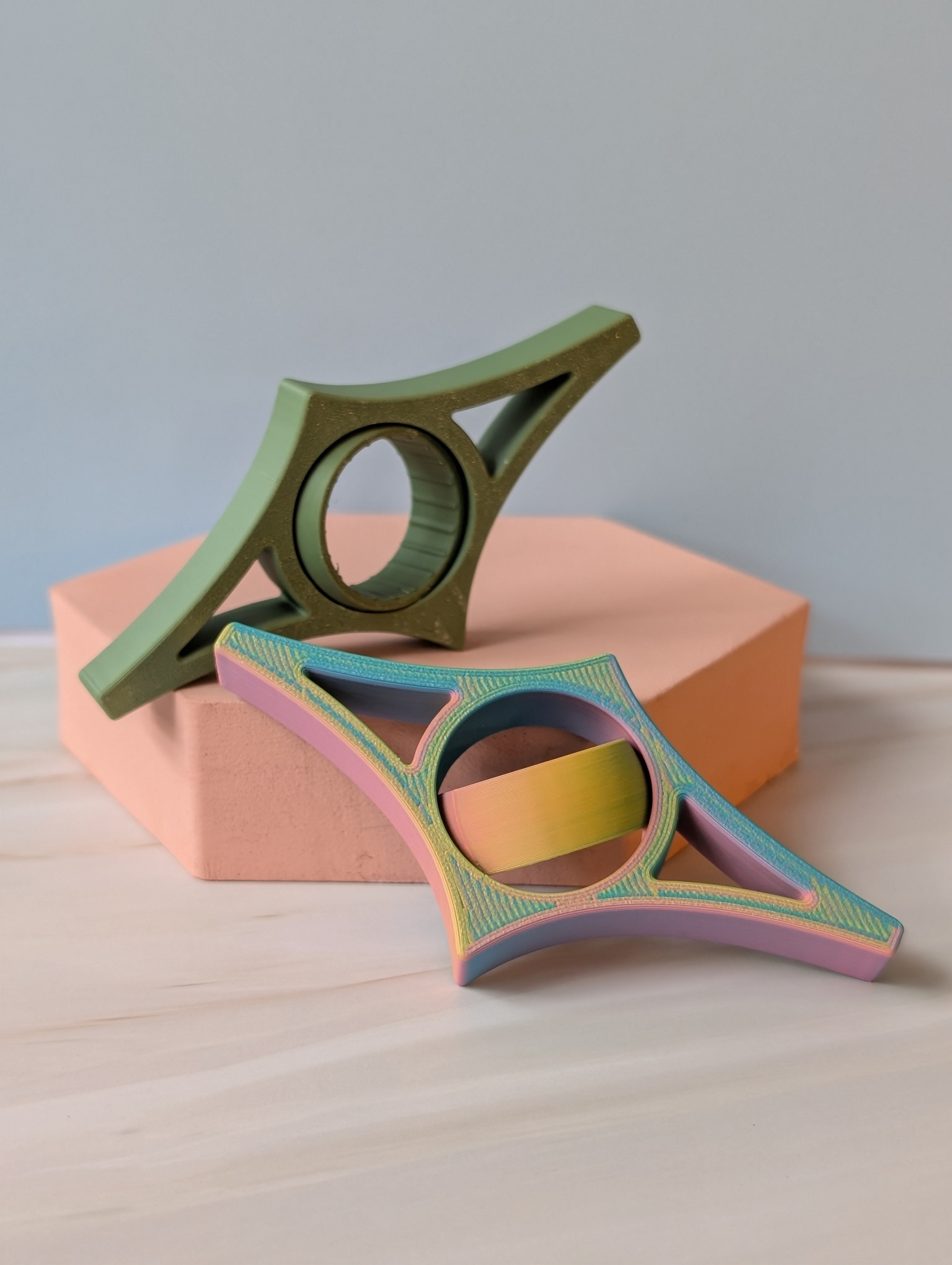 The "Bookworm" Ergonomic Literary Ring
