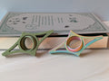 The "Bookworm" Ergonomic Literary Ring