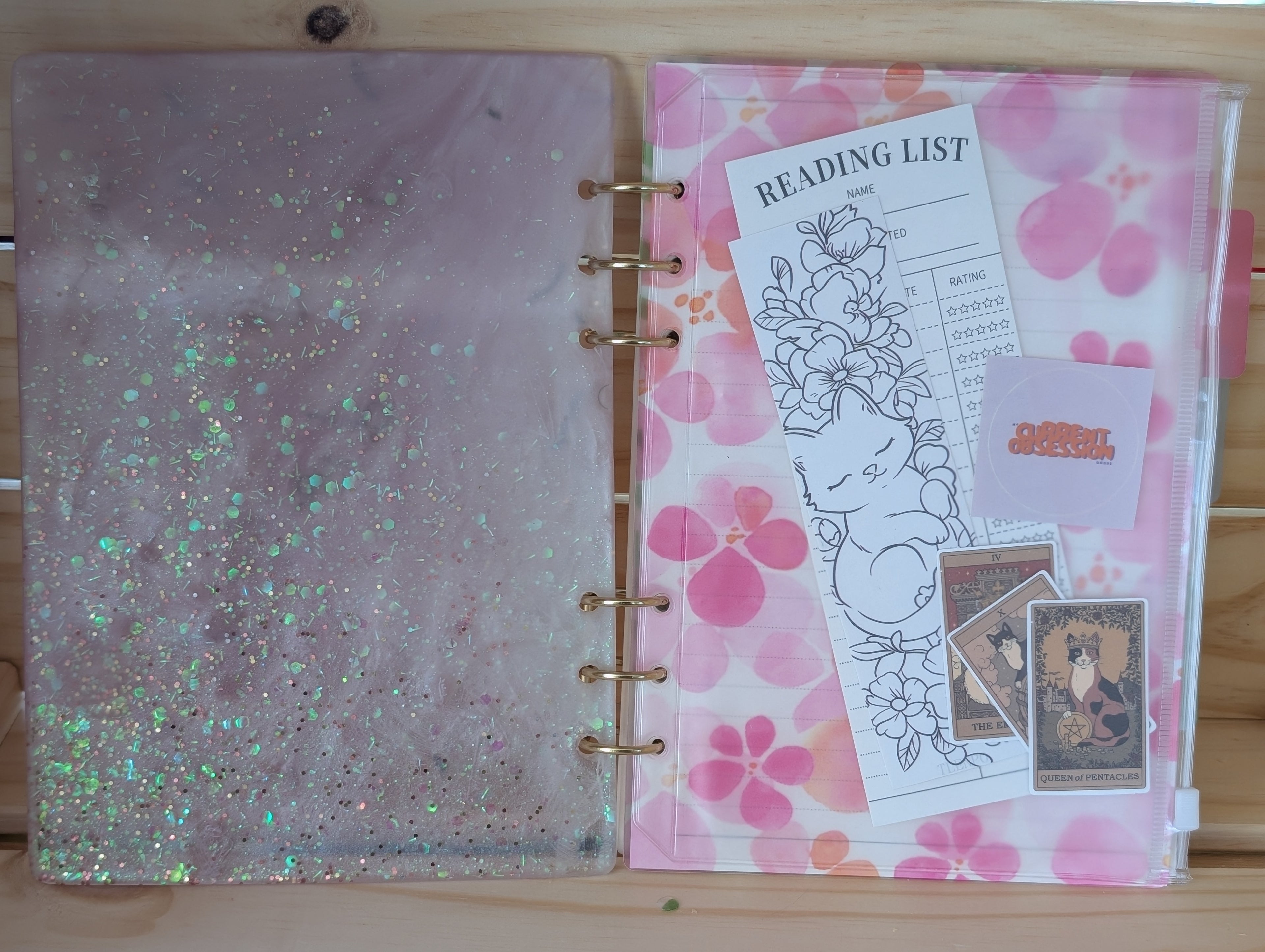 The "Forever Note" Notebook Pink Sparkle Edition